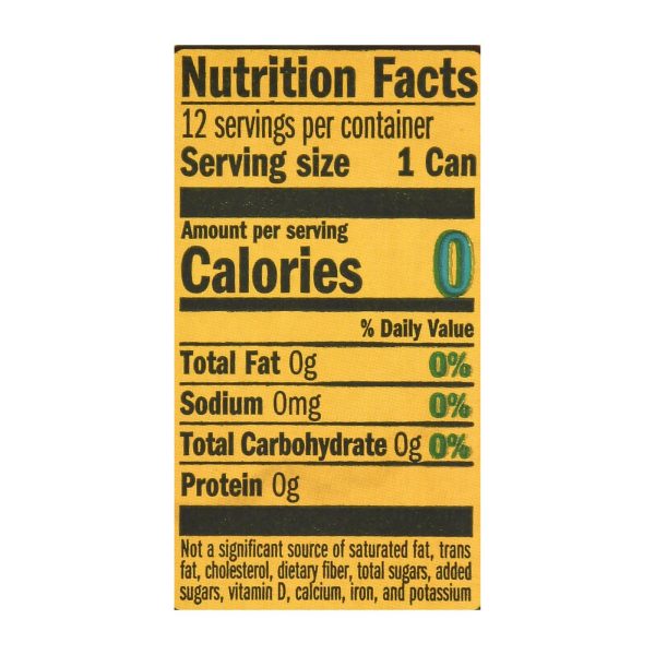 Lacroix Sparkling Water - Tangerine - Case of 2 - 12/12 fl oz - Image 3