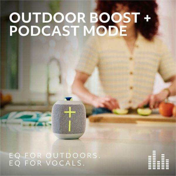 Ultimate Ears WONDERBOOM 4 Portable Waterproof Bluetooth Speaker With Big Bass and 360-Degree Sound, Dustproof Floating Speaker With 131ft (40m) Range, Black - Image 3