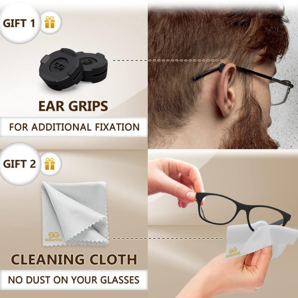 Eye Glasses Nose Pads Non Slip - 1 mm x 7 mm x 16mm Adhesive Glasses Nose Grip Non Slip - Silicone Eyeglass Nose Pads Soft Cushion - 16 Pairs Nose Grips - Glasses Accessories Anti-Slip - Image 6