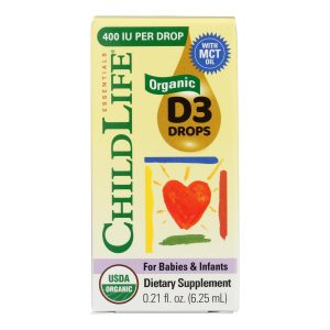 Childlife Essentials - Vit D3 Drops Og2 - EA of 1-.21 FZ