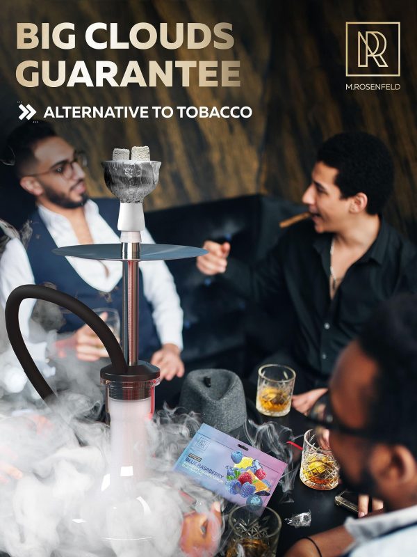 Shisha Hookah Flavors Nicotine Free Blue Raspberry Hookah Flavor Herbal   3.5 ounce   100 Gram Hookah Shisha Tobacco Free Hookah Tobacco & Nicotine Free Shisha   Shisha Hookah Flavors (Pack of 1) - Image 5