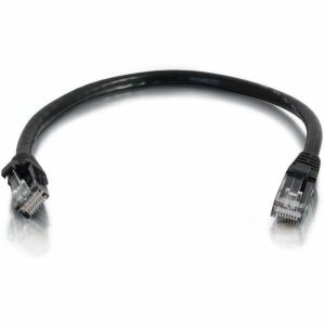 C2G 7ft Cat6a Ethernet Cable - Snagless Unshielded (UTP) - Black