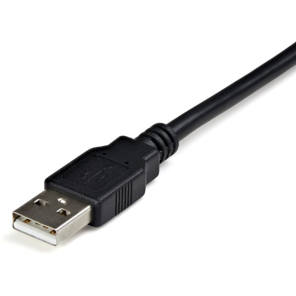 StarTech.com 6ft (1.8m) 1-Port Professional RS422/485 USB Serial Cable Adapter with COM Retention, USB to RS422 Adapter - TAA - Image 3