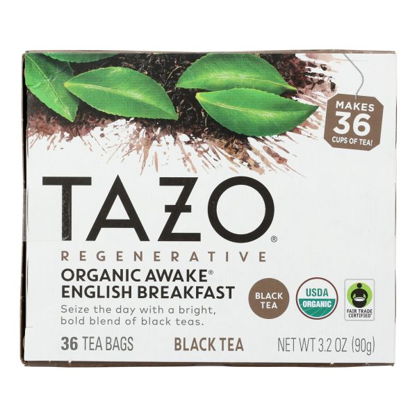 Tazo Tea - Tea Awake Eng Breakfast - Case of 4-36 BAG - Image 2