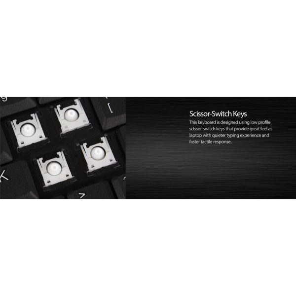 Adesso Bluetooth Wireless SlimTouch Mini Keyboard - Image 9