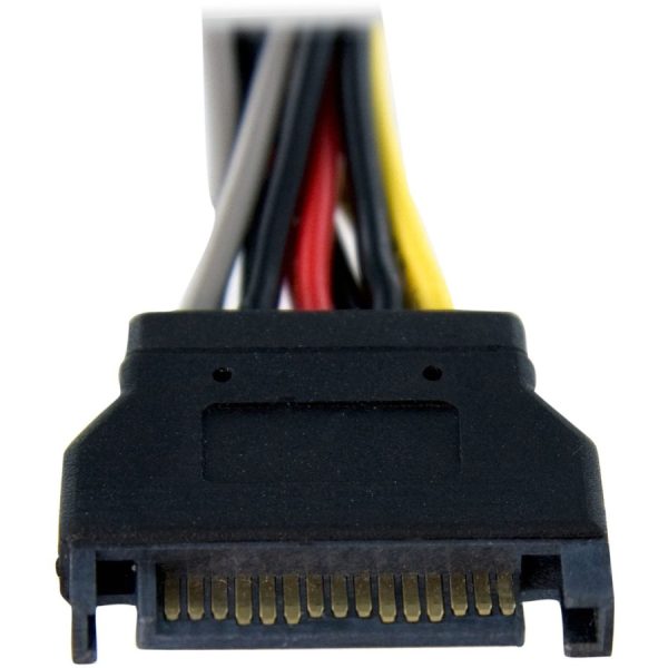 StarTech.com 6in SATA Power Y Splitter Cable Adapter - Image 2