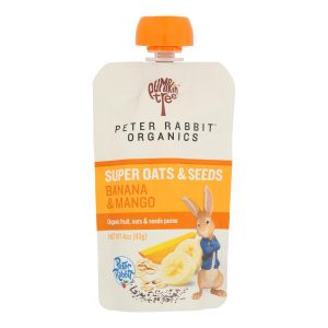 Peter Rabbit Organics - Oats&seeds Bana&mango - Case of 10 - 4 OZ