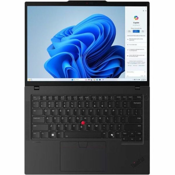 Lenovo ThinkPad T14 Gen 5 21ML008NUS 14" Touchscreen Notebook - WUXGA - Intel Core Ultra 7 165U - vPro Technology - 32 GB - 512 GB SSD - English Keyboard - Black - Image 2