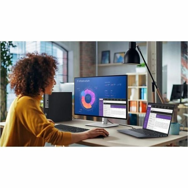 Dell UltraSharp U2724DE 27" Class WQHD LED Monitor - 16:9 - Black, Silver - Image 3