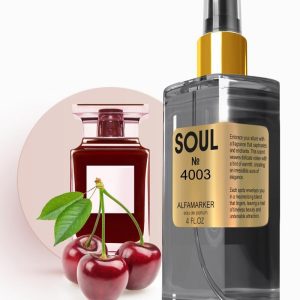 ALFAMARKER SOUL No. 4003 Impression of Last Cherry | Perfume for Women | Women Eau de Parfum | Spray 4.0 Fl Oz   120 ml | Long Lasting Fragrance| Christmas Gifts for Women