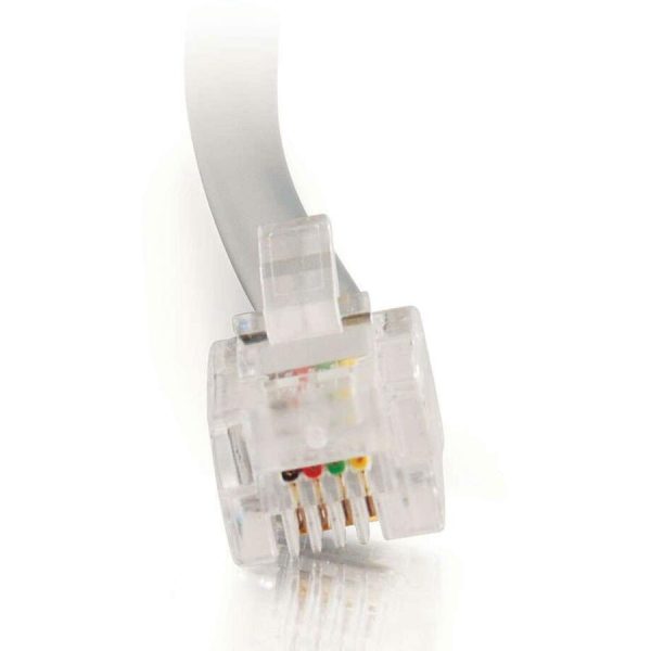 C2G 7ft RJ11 Modular Telephone Cable - Image 3