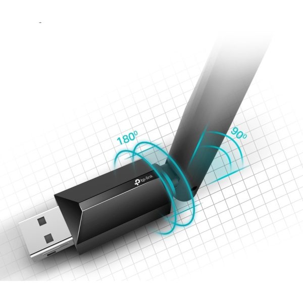 TP-Link Archer T2U Plus - IEEE 802.11ac Dual Band Wi-Fi Adapter for Desktop/Notebook - Image 3