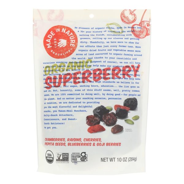 Made In Nature - Super Berry Dried - Case of 6-10 OZ