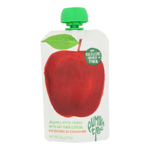 Pumpkin Tree Organic - Oats Seed Apple Cinnamon - Case of 10-3.5 OZ