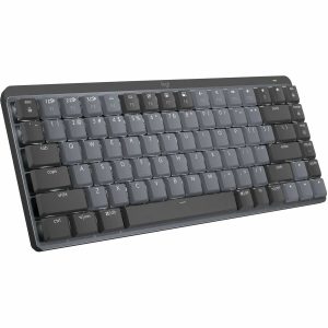 Logitech MX Mechanical Mini Wireless Illuminated Keyboard, Tactile Quiet Switches, Backlit, Bluetooth, USB-C