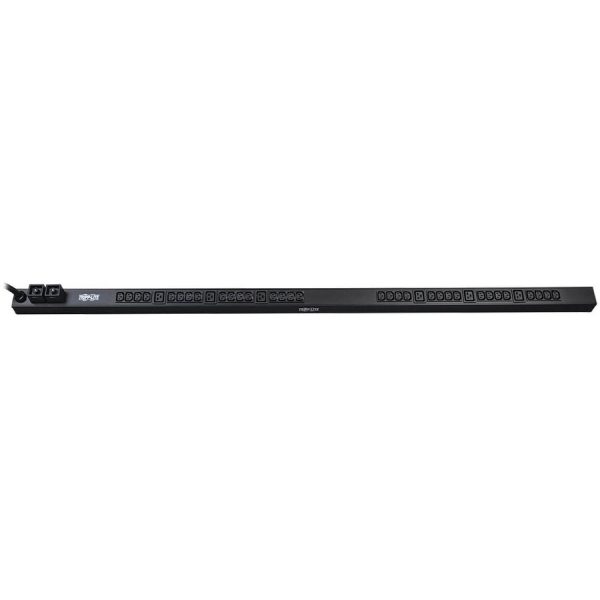 Eaton Tripp Lite Series 5.5kW Single-Phase 208/230V Basic PDU, 38 Outlets (32 C13 and 6 C19), NEMA L6-30P Input, 10 ft. (3.05 m) Cord, 0U Vertical - Image 3