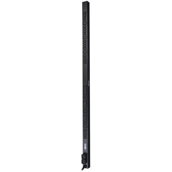 Eaton Tripp Lite Series 5.5kW Single-Phase 208/230V Basic PDU, 38 Outlets (32 C13 and 6 C19), NEMA L6-30P Input, 10 ft. (3.05 m) Cord, 0U Vertical - Image 4