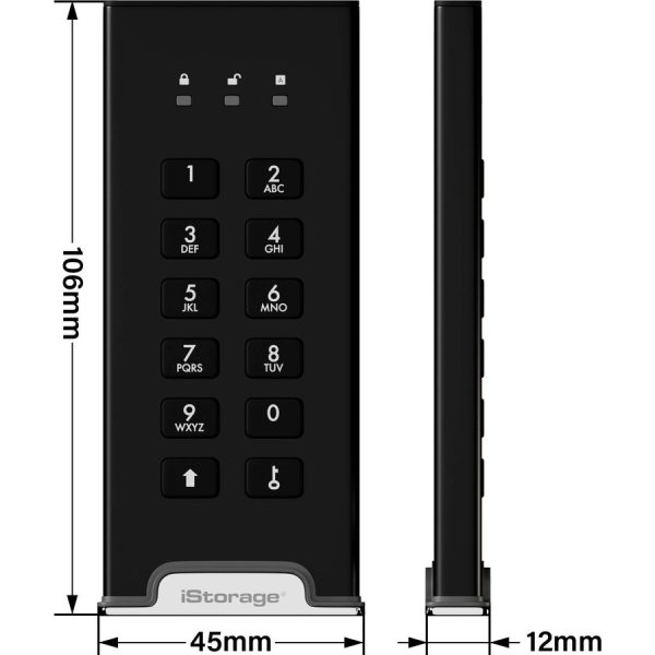 iStorage diskAshur M2 SSD 2 TB | PIN authenticated | hardware encrypted | USB 3.2 | Ultra-fast | FIPS compliant | Rugged & Portable. IS-DAM2-256-2000 - Image 7