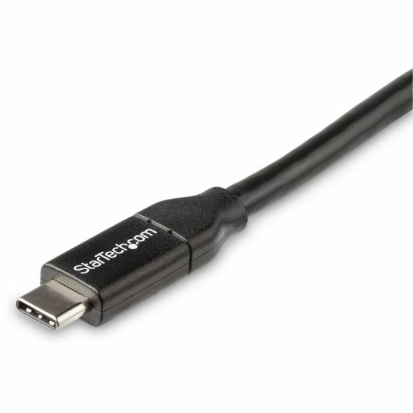 StarTech.com 0.5m USB C to USB C Cable w/ 5A PD - M/M - USB 2.0 - USB-IF Certified - USB Type C Cable - USB C Charging Cable - USB C PD Cable - Image 3