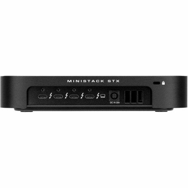 OWC miniStack STX Drive Enclosure Serial ATA, PCI Express NVMe 4.0 - Thunderbolt 4 Host Interface - Matte Black - Image 3
