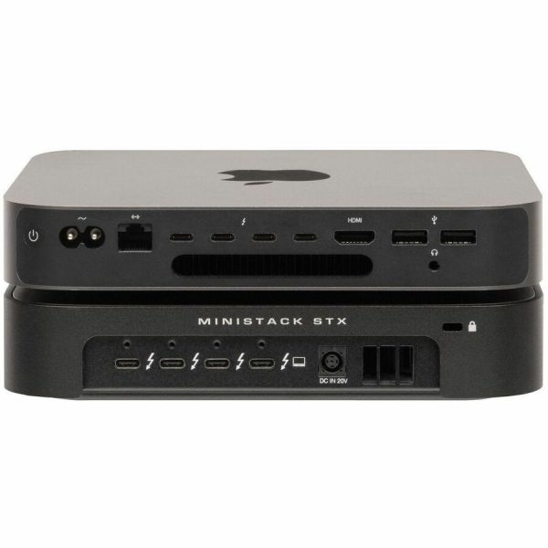 OWC miniStack STX Drive Enclosure Serial ATA, PCI Express NVMe 4.0 - Thunderbolt 4 Host Interface - Matte Black - Image 4