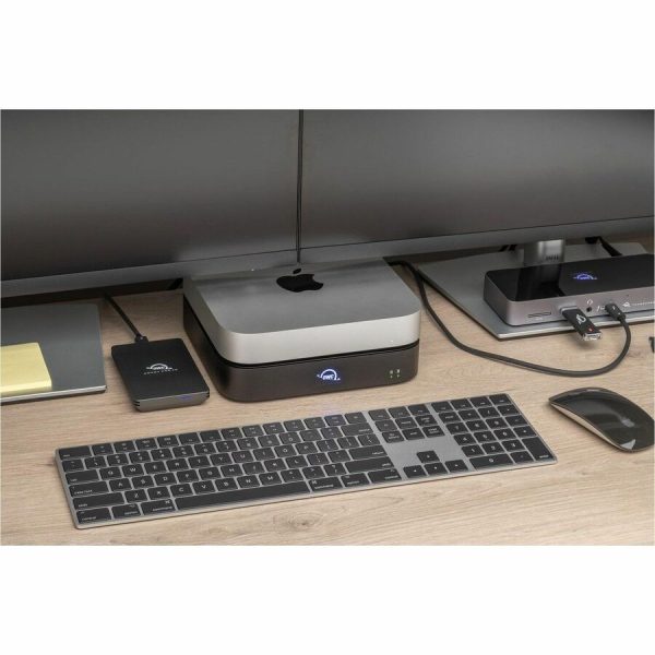 OWC miniStack STX Drive Enclosure Serial ATA, PCI Express NVMe 4.0 - Thunderbolt 4 Host Interface - Matte Black - Image 7