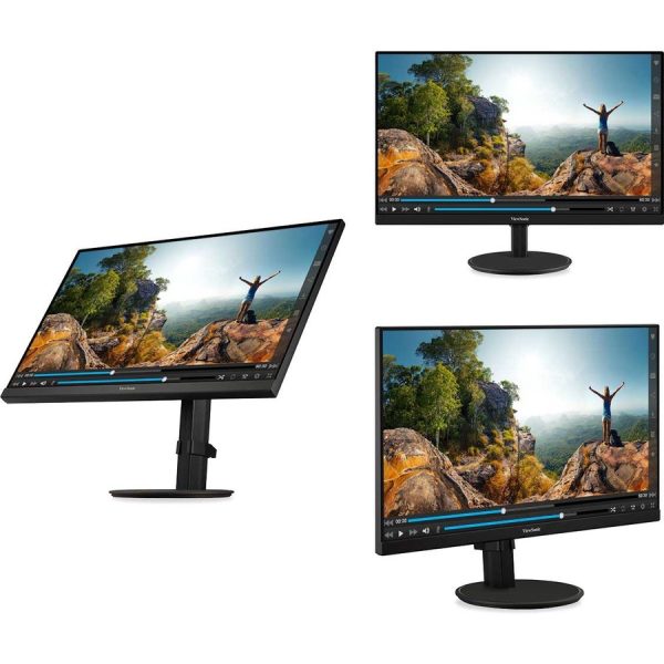 ViewSonic VA2747-MHJ 27 Inch Full HD 1080p Monitor with Advanced Ergonomics, FreeSync, 100Hz, Ultra-Thin Bezel, Eye Care, HDMI, VGA Inputs for Home and Office - Image 9