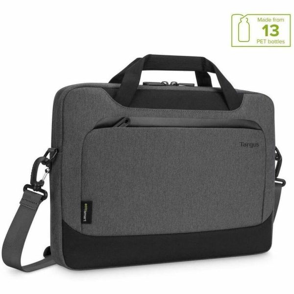 Targus Cypress TBS92602GL Carrying Case (Briefcase) for 14" Notebook - Gray - Image 6