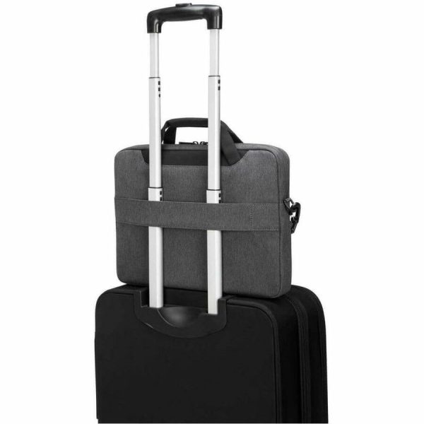 Targus Cypress TBS92602GL Carrying Case (Briefcase) for 14" Notebook - Gray - Image 7