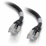 C2G-12ft Cat6 Snagless Shielded (STP) Network Patch Cable - Black