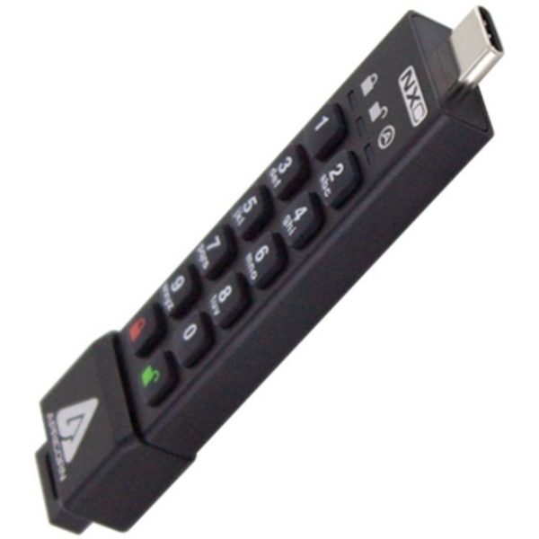 Apricorn Aegis Secure Key 3NXC 32GB USB 3.2 (Gen 1) Type C Flash Drive - Image 3