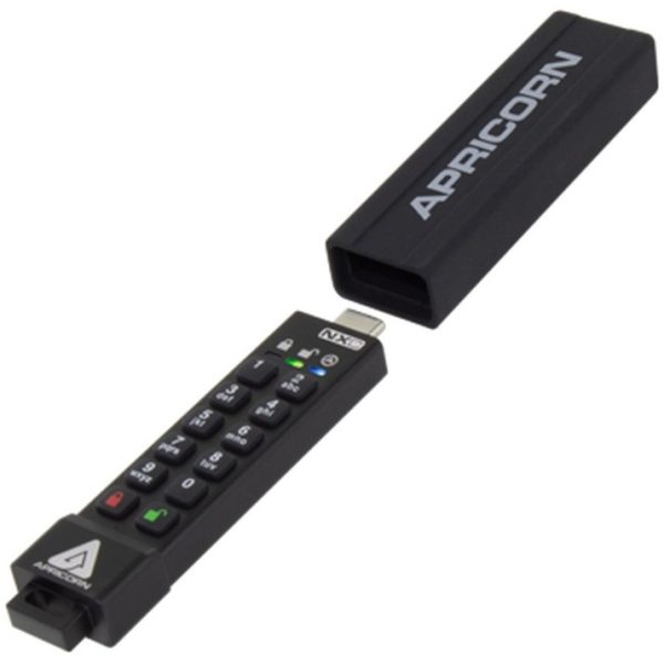 Apricorn Aegis Secure Key 3NXC 32GB USB 3.2 (Gen 1) Type C Flash Drive - Image 6