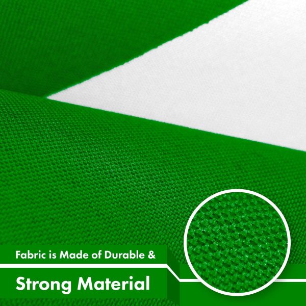 Nigeria Nigerian Flag 3x5 Ft 2-Pack 150D Printed Polyester By G128 - Image 4