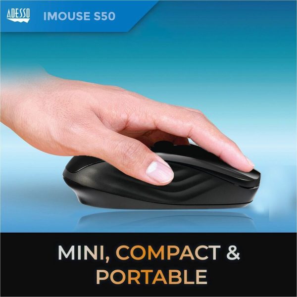Adesso iMouse S50 - 2.4GHz Wireless Mini Mouse - Image 5