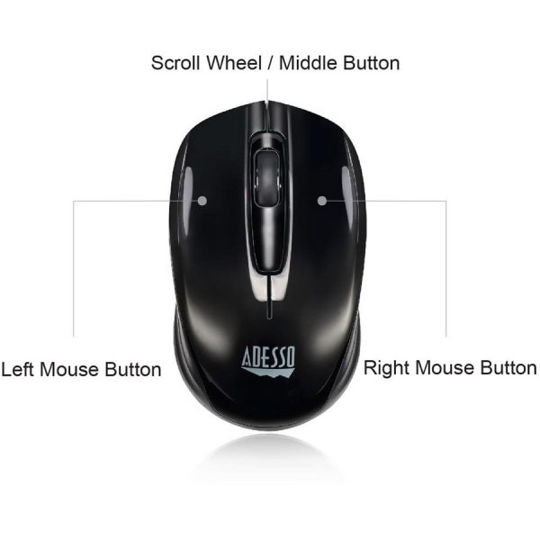 Adesso iMouse S50 - 2.4GHz Wireless Mini Mouse - Image 10