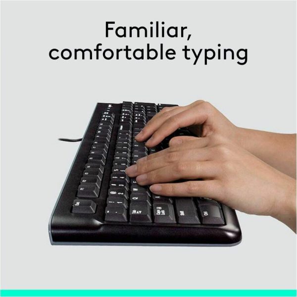 Logitech MK120 Desktop Corded Combo Set - Image 2
