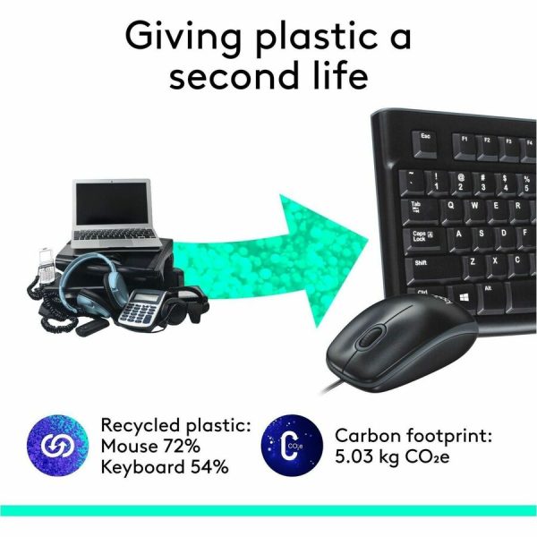 Logitech MK120 Desktop Corded Combo Set - Image 5