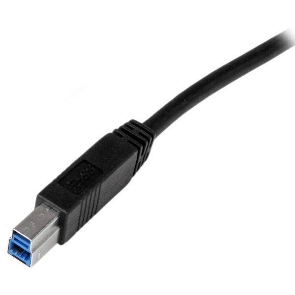 StarTech.com 1m (3ft) Certified SuperSpeed USB 3.0 (5Gbps) A to B Cable - M/M - Image 3