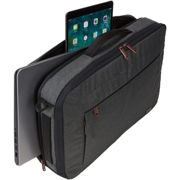 Case Logic Era ERACV-116 Carrying Case (Backpack) for 10.5" to 15.6" Notebook, Tablet - Obsidian - Image 2