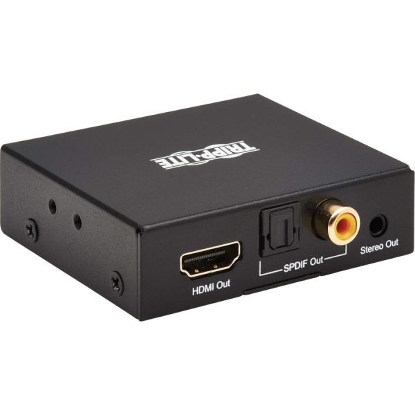 Eaton Tripp Lite Series 4K HDMI Audio De-Embedder/Extractor with TOSLINK, RCA and 3.5 mm Stereo Output, 5.1 Channel, HDCP 2.2, 4K 60 Hz - Image 2