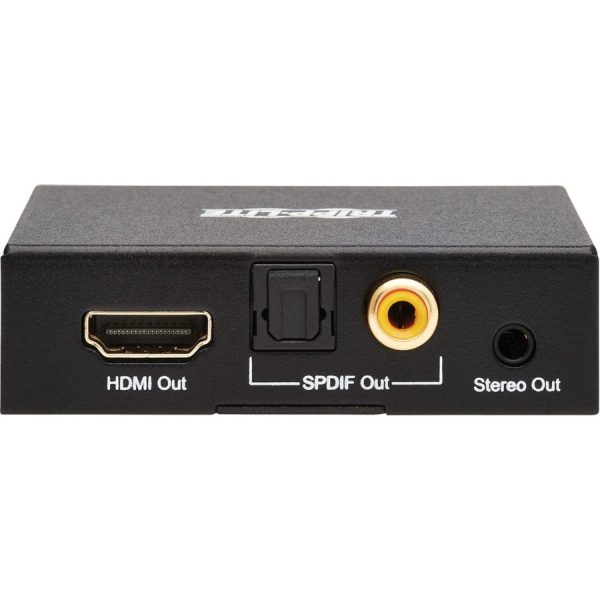 Eaton Tripp Lite Series 4K HDMI Audio De-Embedder/Extractor with TOSLINK, RCA and 3.5 mm Stereo Output, 5.1 Channel, HDCP 2.2, 4K 60 Hz - Image 6