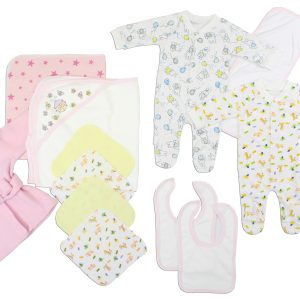 Newborn Baby Girls 13 Pc  Baby Shower Gift Set Ls_0109
