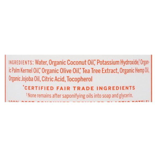 Dr. Bronner's - Castile Liquid Sp T/tree - 1 Each-16 FZ