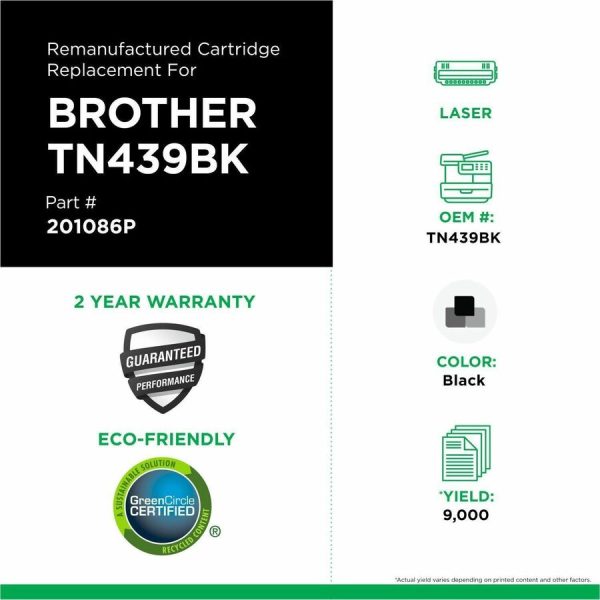 Clover Imaging Remanufactured Ultra High Yield Black Toner Cartridge for Brother TN439BK - Image 3