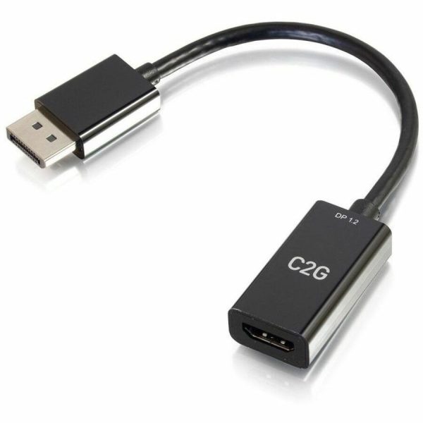 C2G 8in DisplayPort Male to HDMI Female Passive Adapter Converter - 4K 30Hz - Image 2