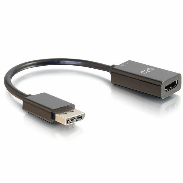 C2G 8in DisplayPort Male to HDMI Female Passive Adapter Converter - 4K 30Hz - Image 3