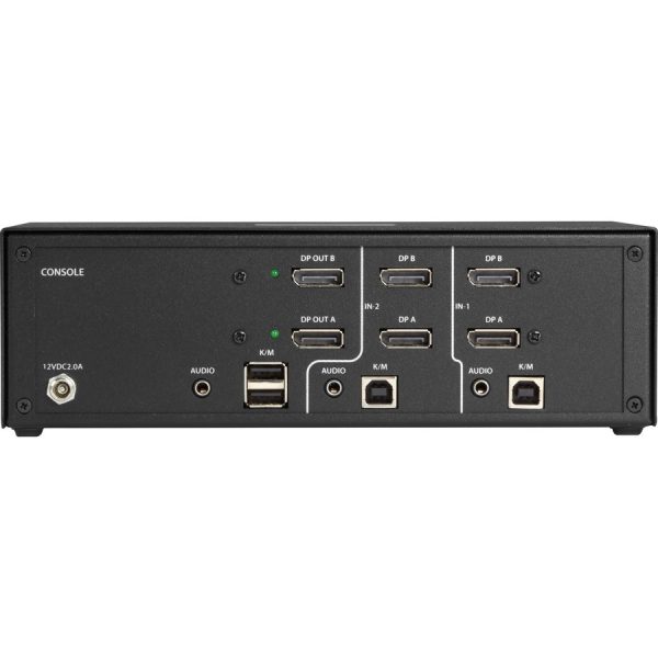 Black Box NIAP 3.0 Secure 2-Port Dual-Head DisplayPort KVM Switch - Image 4
