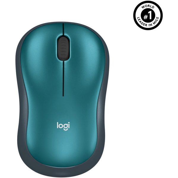 Logitech M185 Wireless Mouse, 2.4GHz with USB Mini Receiver, 12-Month Battery Life, 1000 DPI Optical Tracking, Ambidextrous, Compatible with PC, Mac, Laptop (Blue) - Image 6