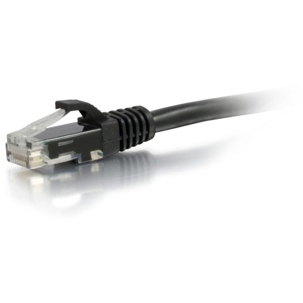 C2G 3ft Cat5e Ethernet Cable - Snagless Unshielded (UTP) - Black - Image 4