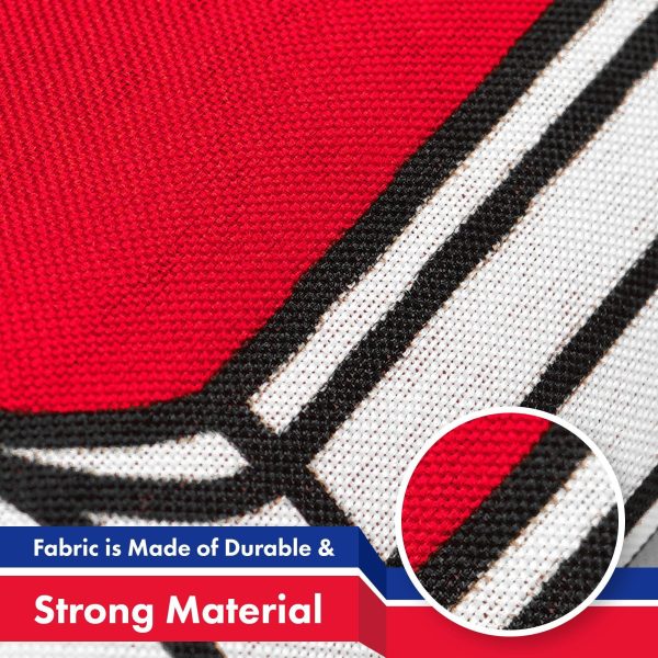 G128 10 Pack: Cambodia Cambodian Flag | 3x5 Ft | LiteWeave Pro Series Printed 150D Polyester | Country Flag, Indoor/Outdoor, Vibrant Colors, Brass Grommets, Thicker and More Durable Than 100D 75D Poly - Image 4